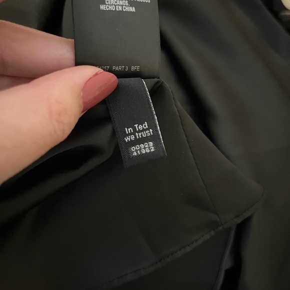 Ted Baker London Gaenor Chiffon Embroidered Fit & Flare Dress - US Sz 4-6 - Picture 8 of 9